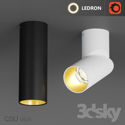 Surface mounted luminaire Ledron CSU0809 