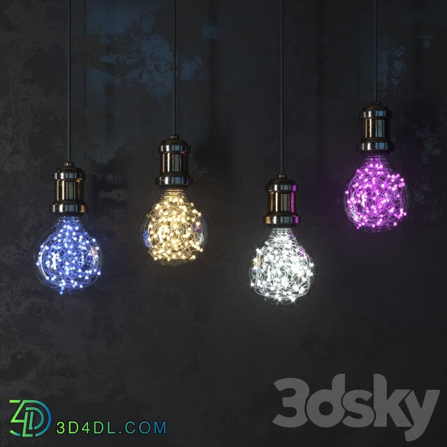 Lamp Loft Pendant light 3D Models