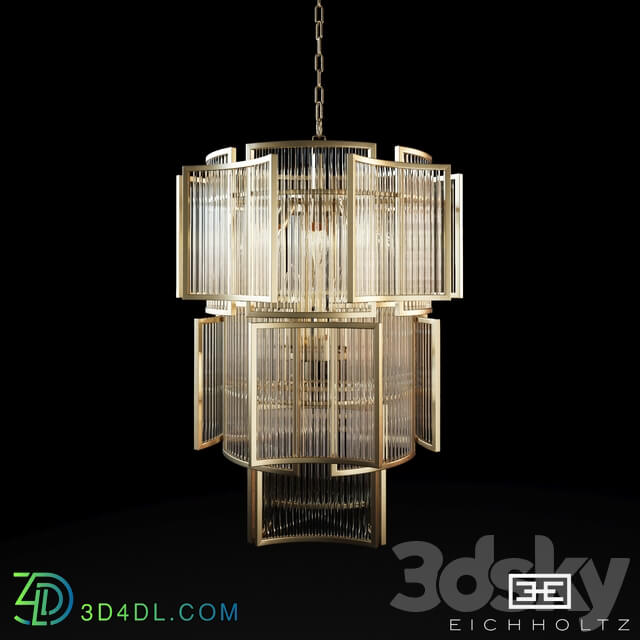 Eichholtz Chandelier Jet Set Pendant light 3D Models