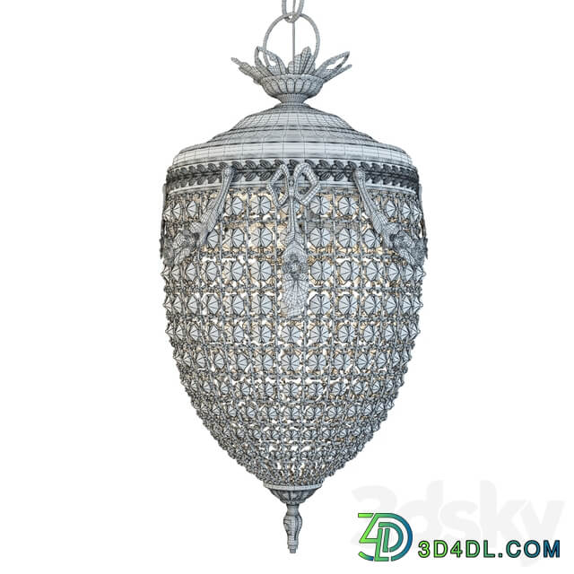 Eichholtz Emperor S Pendant light 3D Models