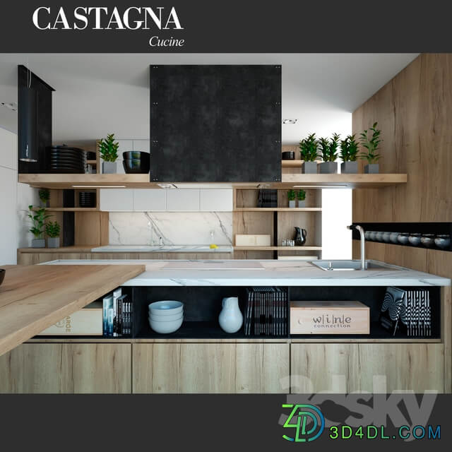 Kitchen Castagna Cucina Natura