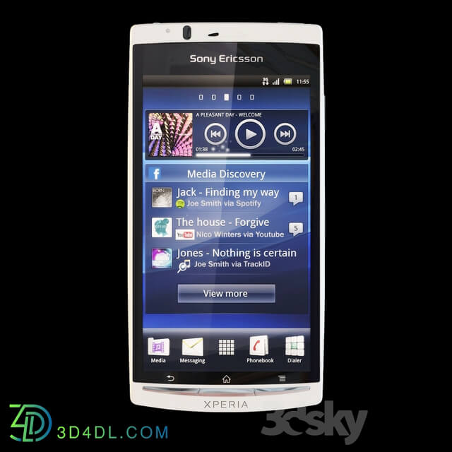 Sony Ericsson Xperia Arc S White