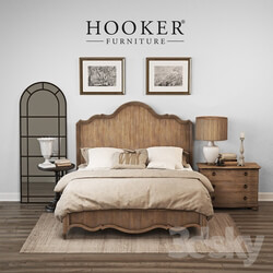 Bed Bedroom set Hooker 