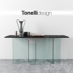 Tonellidesign METROPOLIS Console table 3D Models 