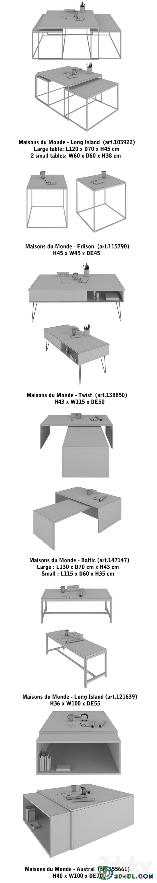 Maisons du Monde set 16