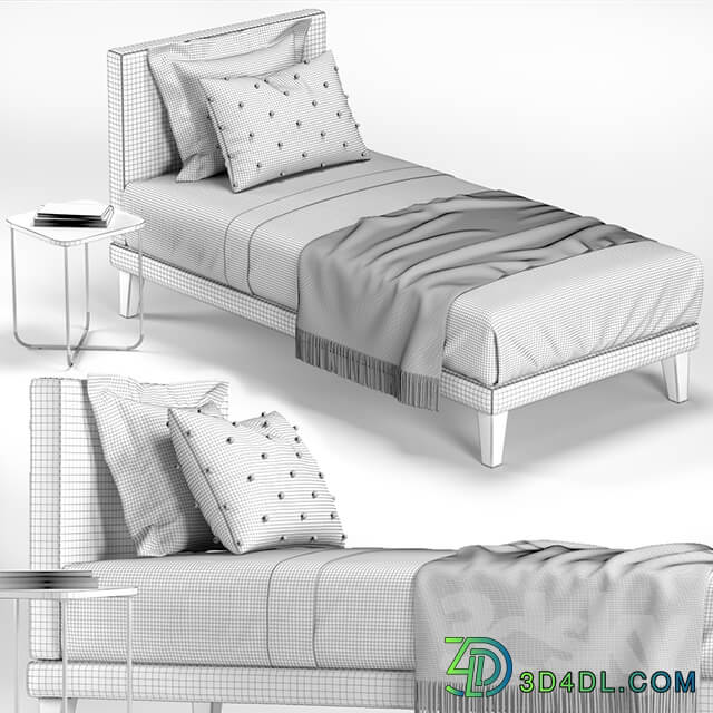 Bed SINGLE BED 06