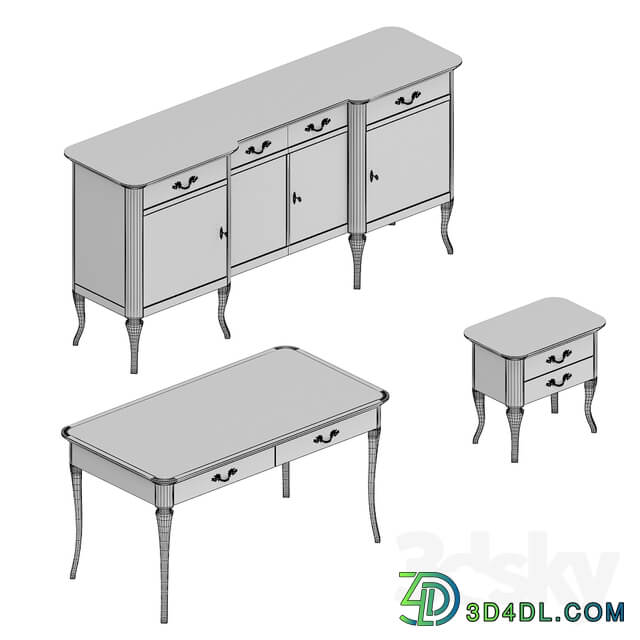 Sideboard Chest of drawer Galimberti Nino Set