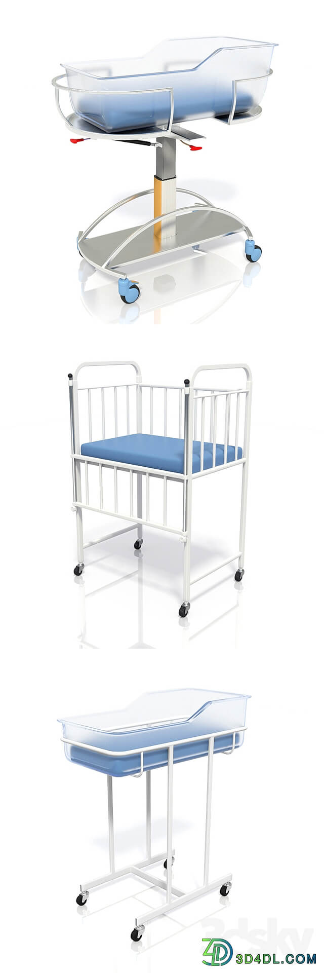 Baby beds for pediatric