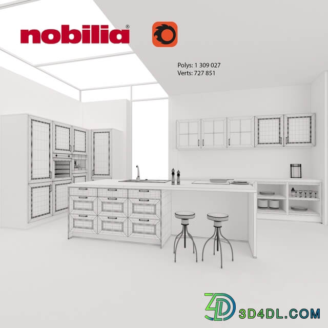 Kitchen Nobilia Sylt 851