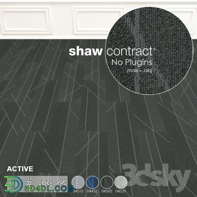 Shaw Carpet Active Wall to Wall Floor No 5