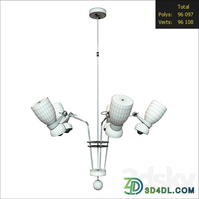 SUSPENSION LAMP AMY Pendant light 3D Models