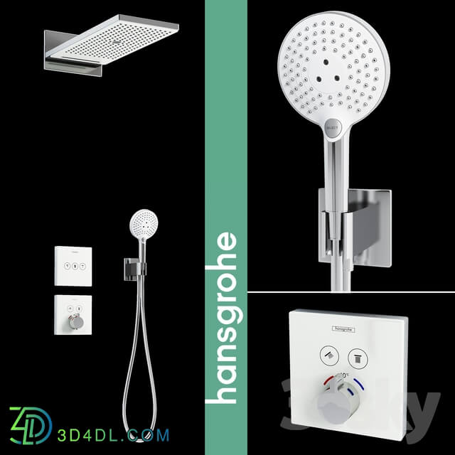 Faucet Hansgrohe Shower Rainmaker Select 580 3jet