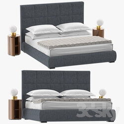 Bed Bardo Meridiani Bed 