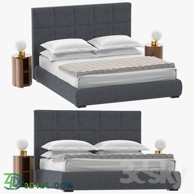 Bed Bardo Meridiani Bed