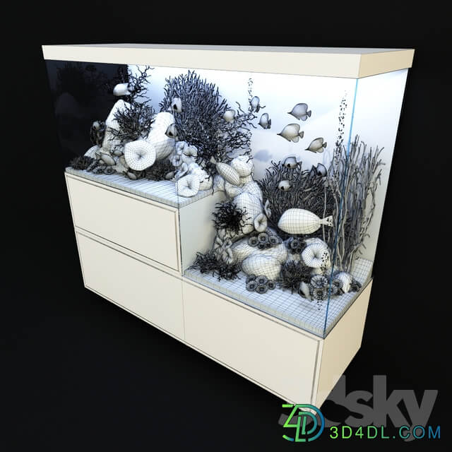 Seawater aquarium