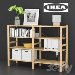 Other IKEA IVAR with decor 