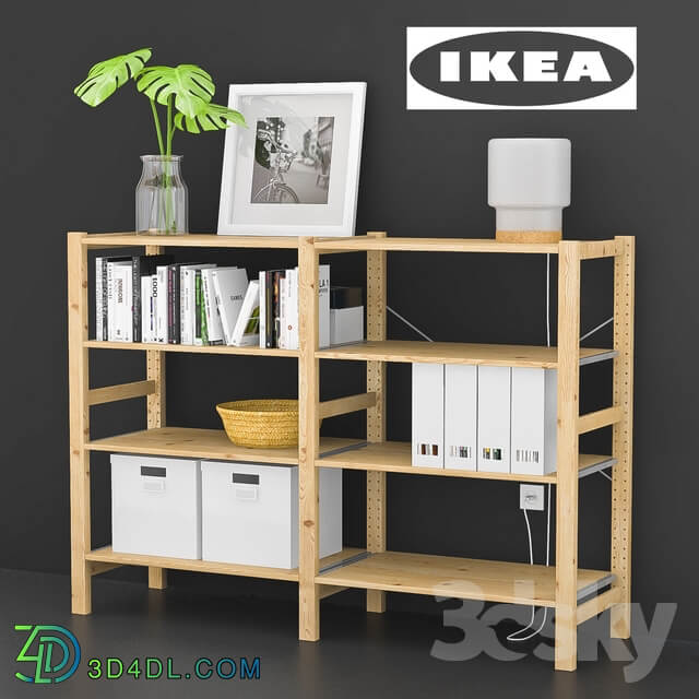 Other IKEA IVAR with decor