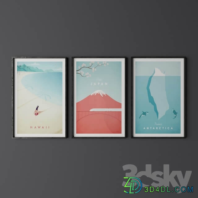 Set of posters