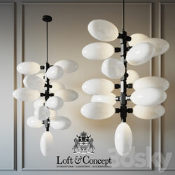 Chandelier kingdom column 15 designed Pendant light 3D Models 