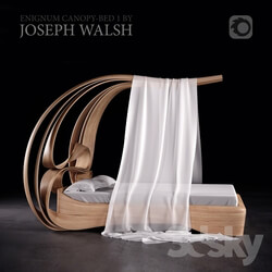 Bed Enignum canopy bed 1 by Joseph Walsh 