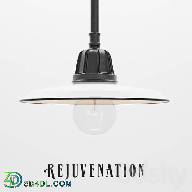 Rejuvenation Carson Rad Pendant Pendant light 3D Models