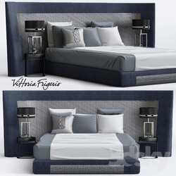 Bed Vittoria Frigerio bedroom 