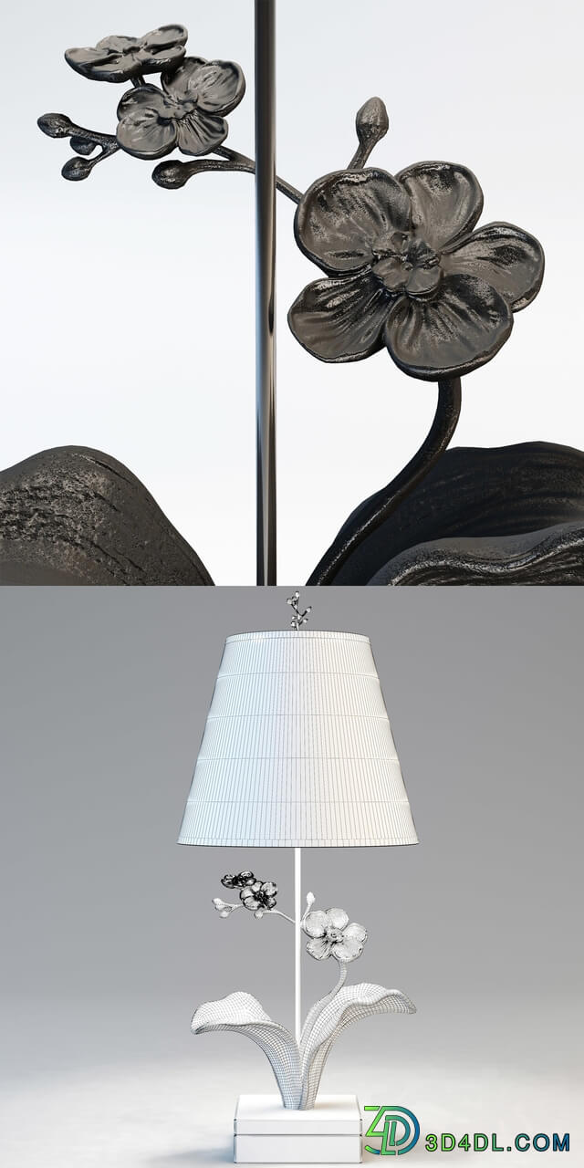 Michael Aram Orchid Lamp