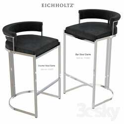 EICHHOLTZ Counter Bar Stool Dante 111672 111660 