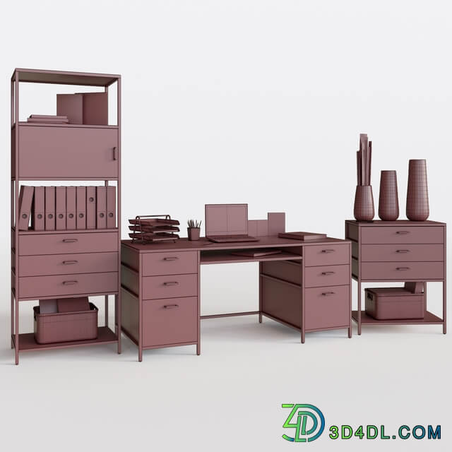 Other Crate Barrel Knox Executive Desk set