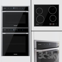 Samsung Chef Collection oven NV73J9770RS compact oven NQ50J9530BS and hob C61R1AAMST 