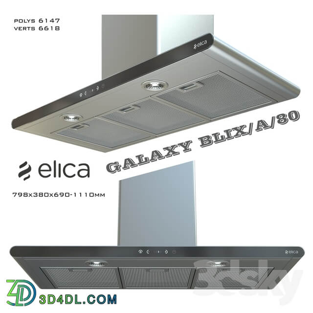 Extractor Elica Galaxy BLIX A 80