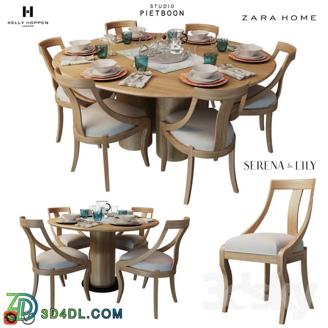 Table Chair Dining set 1