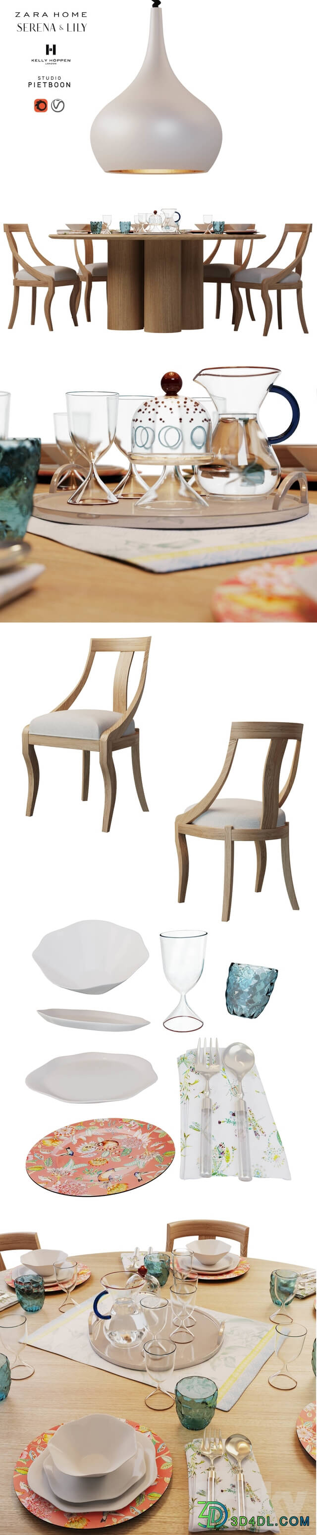 Table Chair Dining set 1