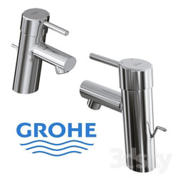 Grohe Concetto Monobloc Basin Mixer Tap With Pop Up Waste 