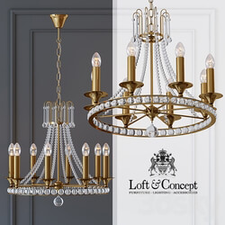 Chandelier Candelia Chandelier Pendant light 3D Models 