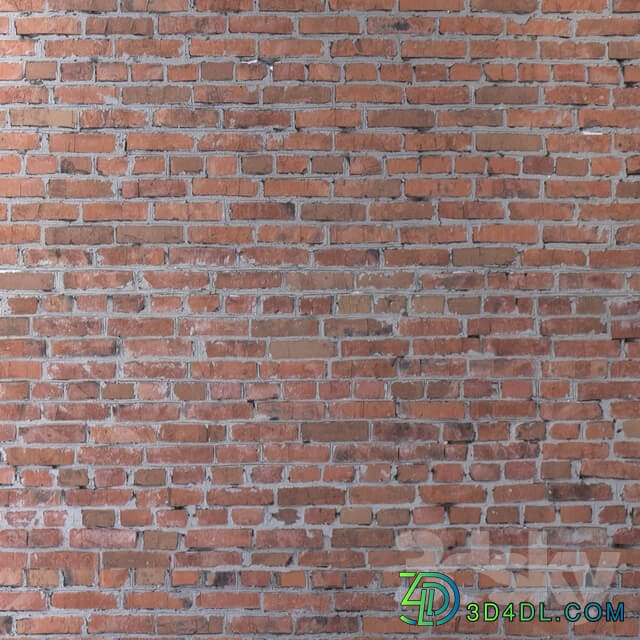 Miscellaneous Old brick wall 04