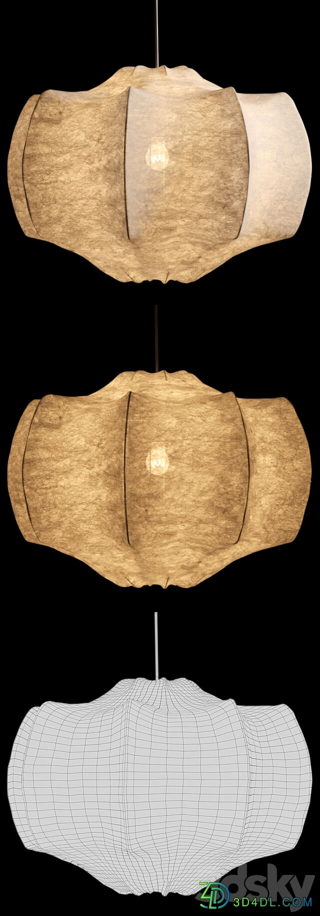 FLOS VISCONTEA Pendant light 3D Models