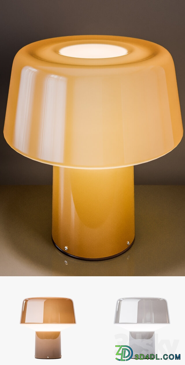 Table lamp FOSCARINI Glass drop