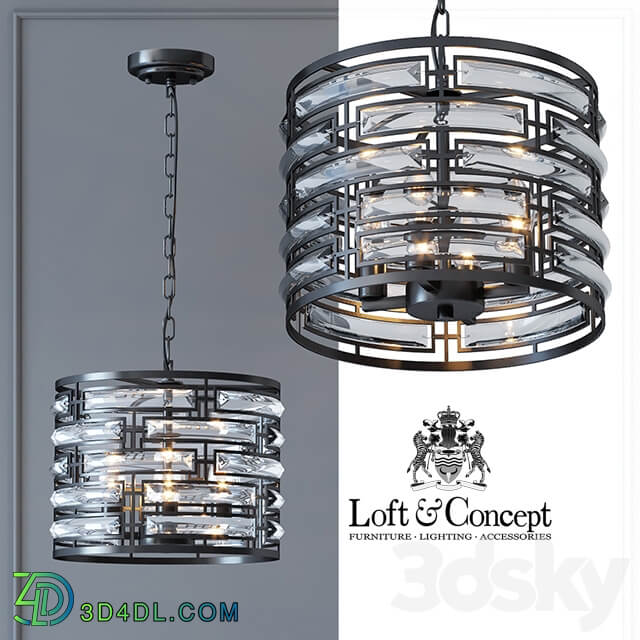 Chandelier Darkness Chandelier 30 Pendant light 3D Models