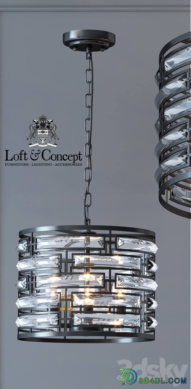 Chandelier Darkness Chandelier 30 Pendant light 3D Models