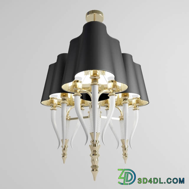 Visionnaire Esmeralda chandelier Pendant light 3D Models