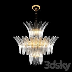 Barovier Toso Palamette Pendant light 3D Models 