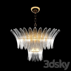 Barovier Toso Palamette Pendant light 3D Models 