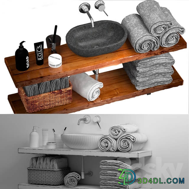 Bathroom accessories Bathroom set