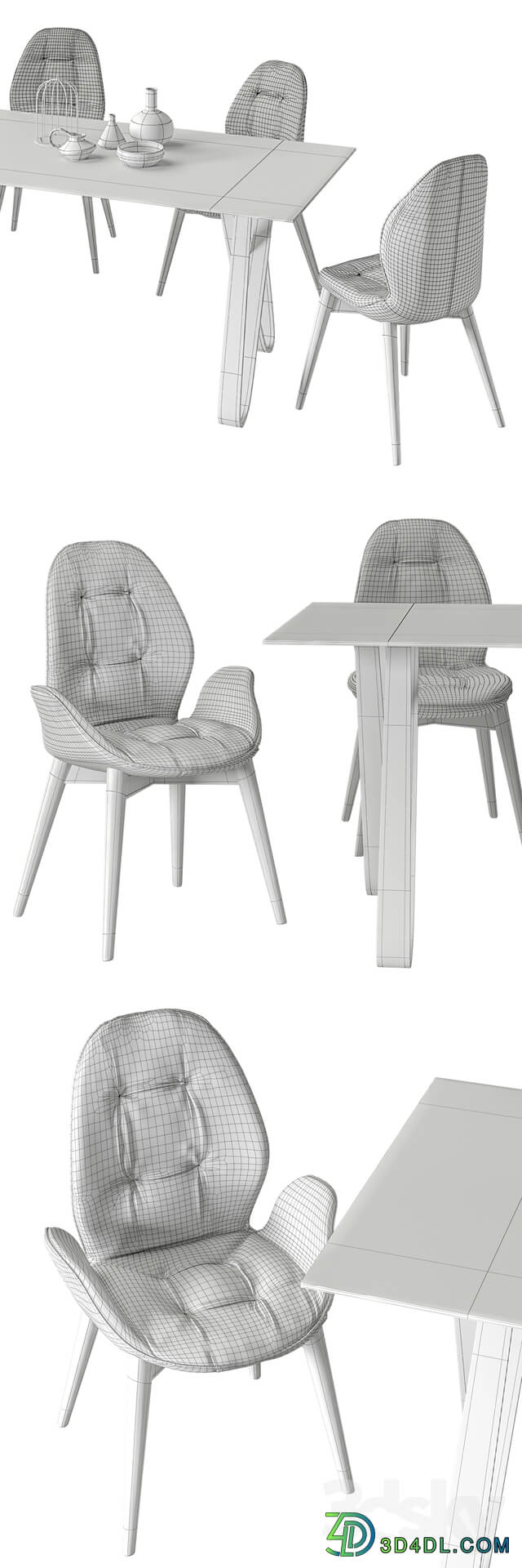 Table Chair Mivida Set