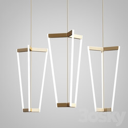 Tube Chandelier By Michael Anastassiades Pendant light 3D Models 