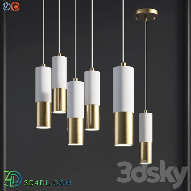 Fixture Favorit 1600 1P Ultra Pendenti White Favorite Pendant light 3D Models