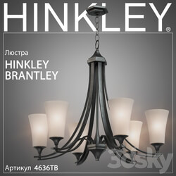 Chandelier Hinkley Brantley 4636TB Pendant light 3D Models 