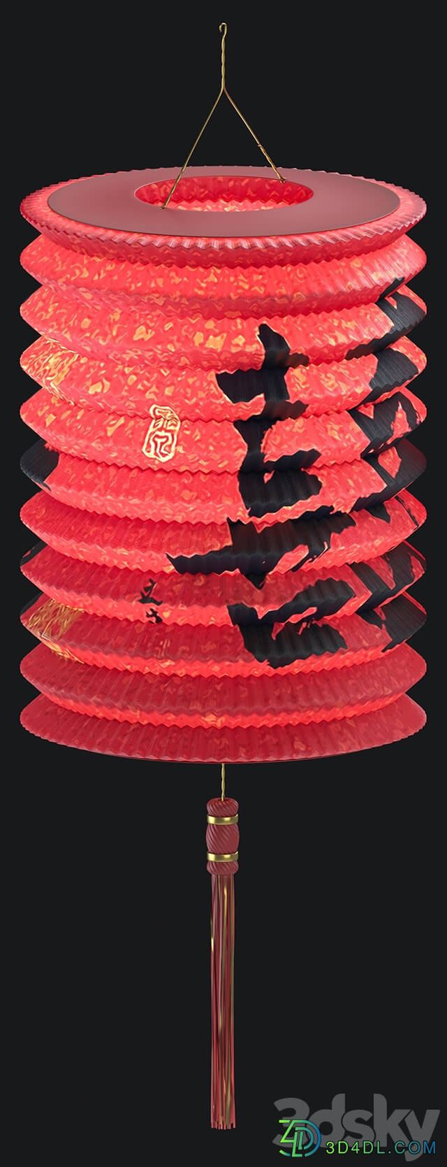 Chinese lantern 2 Chinese Lantern 2 Pendant light 3D Models