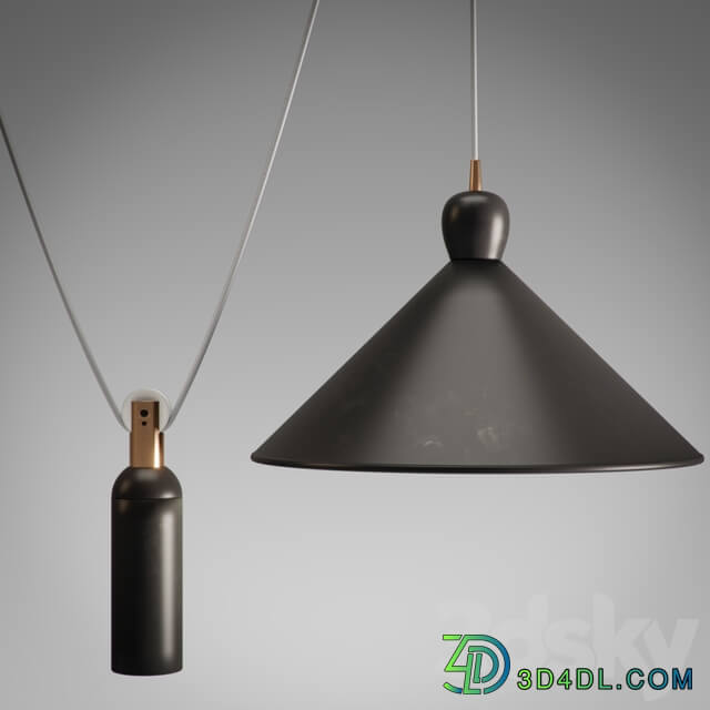 Ogilvy Rise and Fall Pendant Pendant light 3D Models